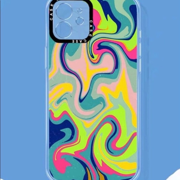 Abstract fluid pattern iPhone 11 case - Picture 3 of 4